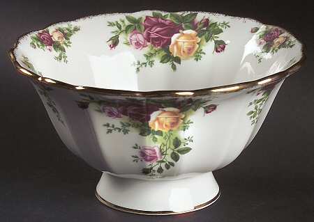 Old Country Roses 6" Footed Bowl by Royal Albert