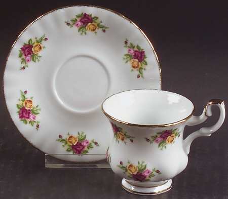 Old Country Roses Individual Small Mommy & Me Cup & Saucer