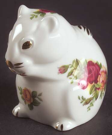 Old Country Roses Squirrel Figurine by Royal Albert