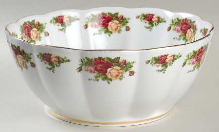 Old Country Roses 10" Chip & Dip Bowl