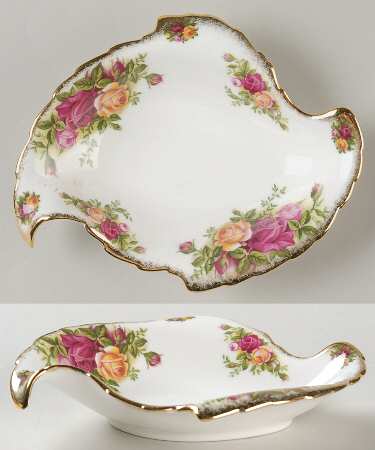 Old Country Roses Small Leaf Dish
