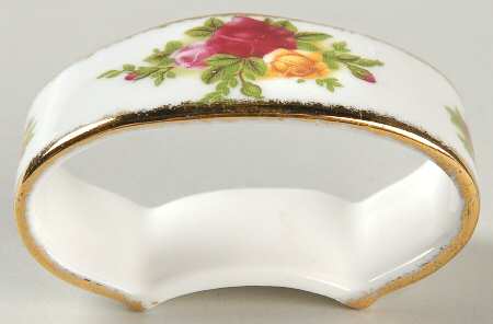 Old Country Roses Napkin Ring by Royal Albert