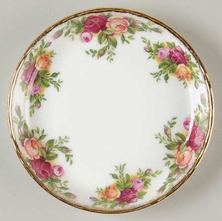 Old Country Roses Butter Pat by Royal Albert