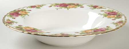 Old Country Roses Large Rim Soup Bowl