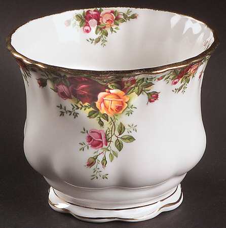 Old Country Roses 4" Planter by Royal Albert