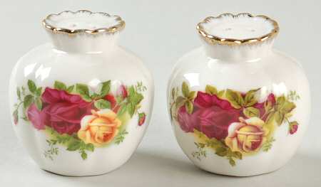 Old Country Roses Individual Salt & Pepper Set