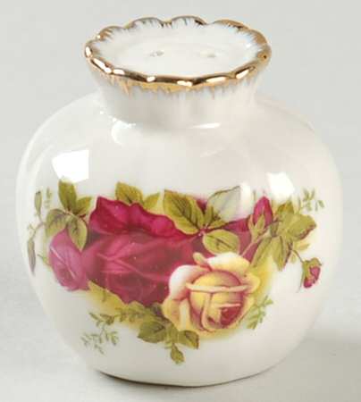 Old Country Roses Individual Salt Shaker
