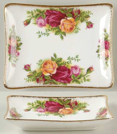 Old Country Roses Sweet Meat-Rectangular-5"