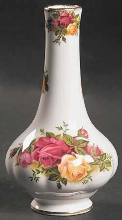 Old Country Roses 5" Bud Vase by Royal Albert