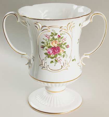Old Country Roses 9" Grandeur Vase by Royal Albert