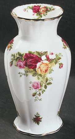 Old Country Roses 6" Montrose Vase