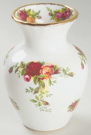 Old Country Roses 3" Vase by Royal Albert