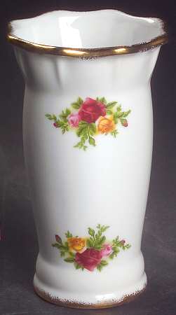 Old Country Roses 4" Bud Vase