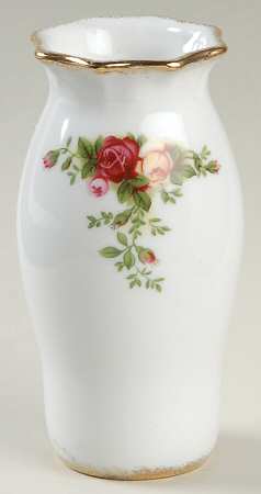 Old Country Roses 4" Bud Vase