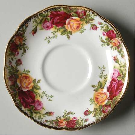 Old Country Roses Saucer for Footed Cup