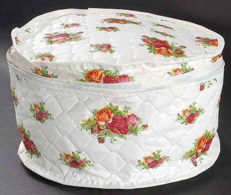 Old Country Roses Salad Plate Storage Bag/Case (Holds 8)