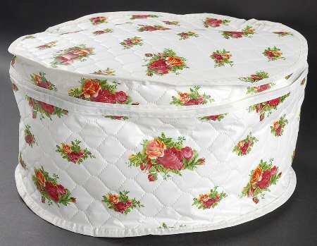 Old Country Roses Dinner Plate Storage Bag/Case (Holds 8)