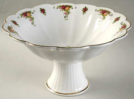 Old Country Roses 10" Centerpiece/Console Bowl