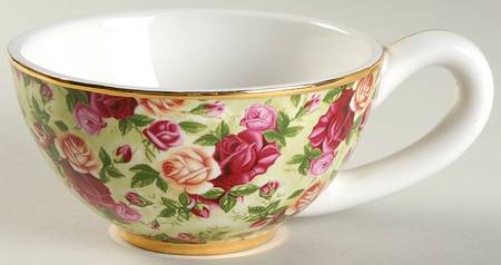 Old Country Roses Cup for Individual Teapot & Lid with Cup
