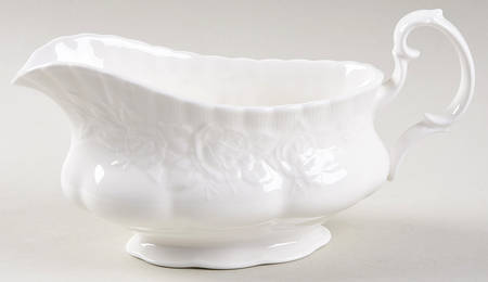 Old English Garden (No Trim) Gravy Boat