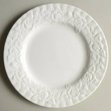 Old English Garden (No Trim) Salad Plate