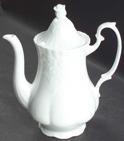 Old English Garden (No Trim) Coffee Pot & Lid