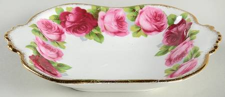 Old English Rose (Brushed Gold Trim) Bon Bon