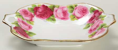 Old English Rose (Brushed Gold Trim) Bon Bon