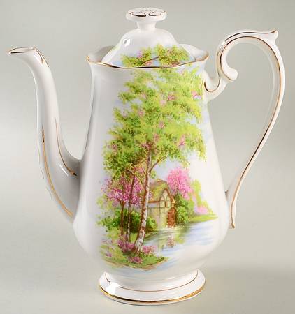 The Old Mill Mini Coffee Pot & Lid