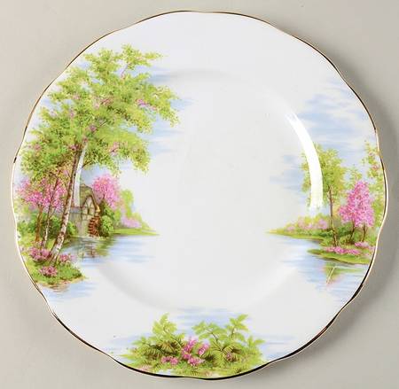 The Old Mill Salad Plate