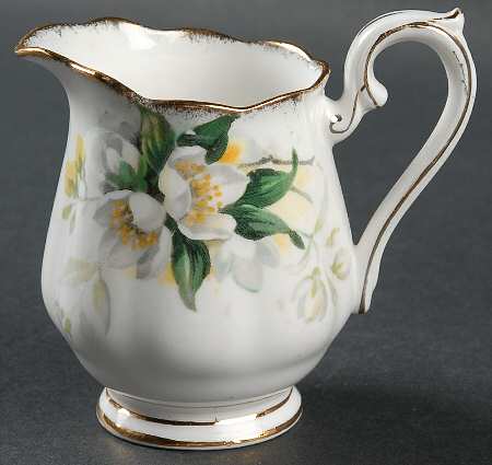 Orange Blossom (Gold Trim) Mini Creamer