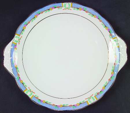 Orient Handled Cake Plate