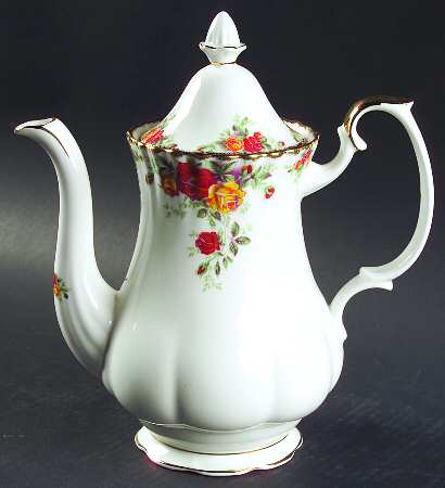 Pacific Rose Coffee Pot & Lid