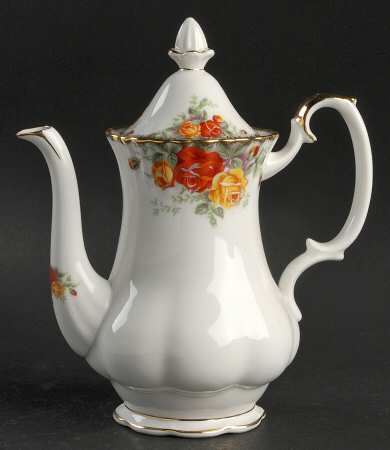 Pacific Rose Mini Coffee Pot & Lid