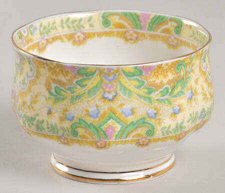 Paisley Shawl Open Sugar Bowl by Royal Albert