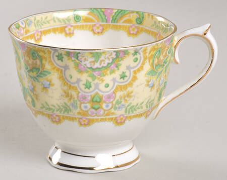 Paisley Shawl Footed Cup