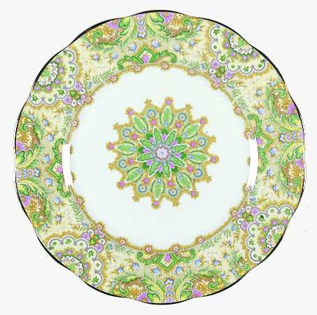 Paisley Shawl Salad Plate