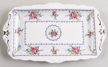 Petit Point Large Sandwich Tray
