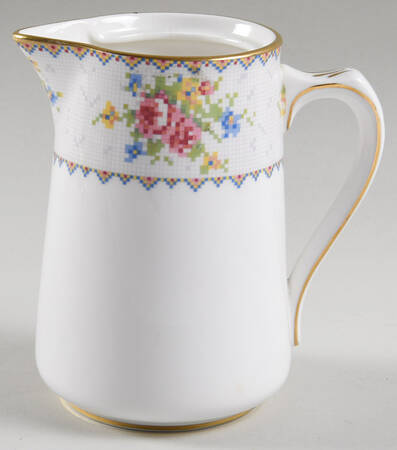 Petit Point Small Hot Water Jug No Lid