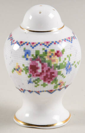 Petit Point Salt Shaker by Royal Albert