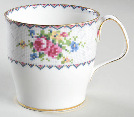 Petit Point Mug by Royal Albert