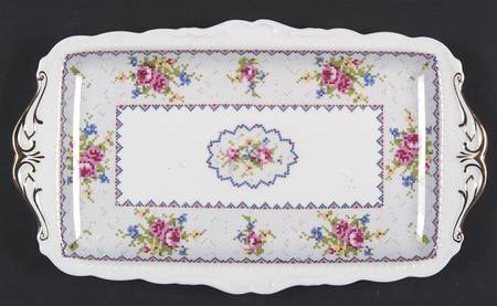 Petit Point Large Sandwich Tray