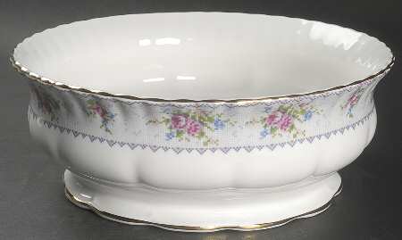 Petit Point 10" Large Salad Serving Bowl
