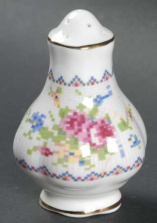 Petit Point Pepper Shaker by Royal Albert