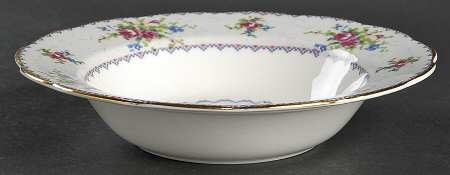 Petit Point Rim Soup Bowl by Royal Albert