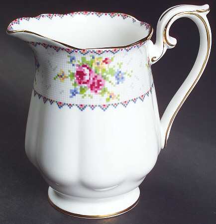 Petit Point 16 Oz Pitcher by Royal Albert