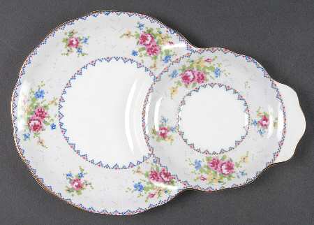 Petit Point Plate for Dessert Plate & Cup Set by Royal Albert