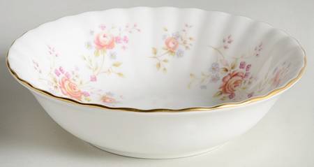 Peach Rose Fruit/Dessert (Sauce) Bowl