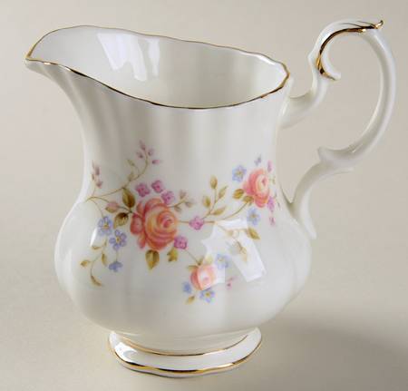 Peach Rose Mini Creamer