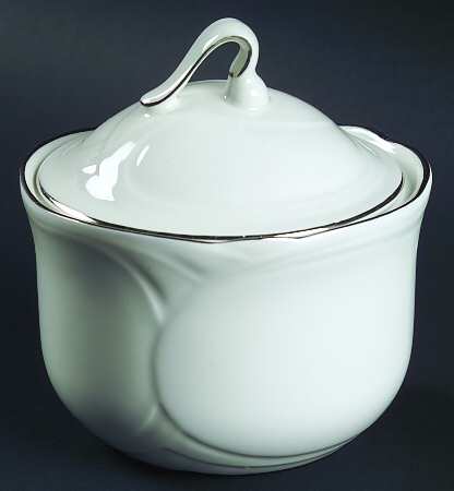 Platino Sugar Bowl & Lid